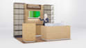 design and 3d render your exhibition booth,stall, kiosk