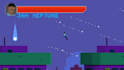 make a video game using godot engine and gdscript language