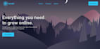 develop landing pages using tailwind CSS and react