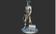 sculpt 3d printing stl file dnd fantasy miniatures character
