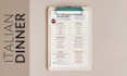 design modern restaurant menu, food, catering, menu board