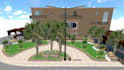 do 2d in cad and 3d rendering for landscape
