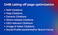 optimize google my business page for local SEO gmb ranking