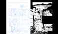 do noir comic book illustration lineart