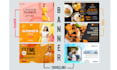 design website slider, header or banner