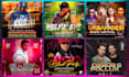 design hip hop nightclub music bar dj concert party club event bday flyer poster