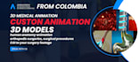 develop high quality medical 3d animations