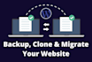migrate wordpress website, clone or update 1 hour