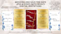 design your wedding and save the date invitations