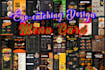 design menu card, food menu, restaurant menu, modern menu