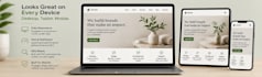 build a modern business website with SEO