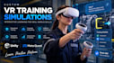 develop VR training simulations and applications in unity