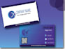 create modern business card