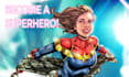 draw you as a superhero