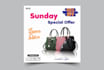 design professional flyer, social media post and poster
