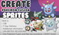 make a pokemon fusion sprite of your choice