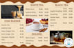 make professional restaurant or hotel menus, cards