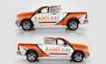 design trailer food truck and food van wrap design