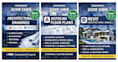 do architectural drawings in autocad and revit floor plans sections elevations