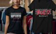 do awesome typography t shirt design within 12 hr