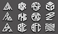 do initial letter logo
