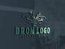 do modern photography camera drone and 3d logo design
