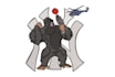 embroidery digitizing, convert to dst, pes vp3 in 1hr