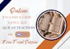 be a professional online quran tutor  with tajweed