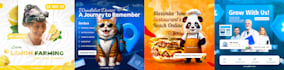 create stunning graphic design for print and digital marketing