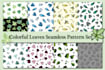create cute vector seamless patterns