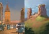do fantasy landscape background environment concept art