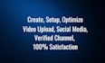 create youtube channel with a logo banner and video seo
