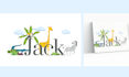 create cute digital wall art for nursery, kids room or etsy shop