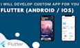 develop IOS and andriod mobile application in flutter