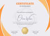 design professional certificate, diploma, custom certificate