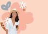 draw high quality faceless portrait illustration