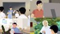 create 2d animated film or cartoon