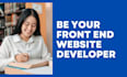 be your front end web developer using html, css bootstrap