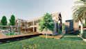 design your swimming pool , and patio deck