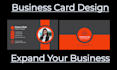 design business card,resume,social media marketing design