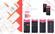 modern web website, mobile app ui ux design, mobile ui designer in figma