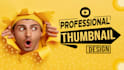 create professional youtube thumbnail design