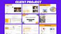 create business marketing  canva and powerpoint presentation design