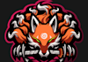 design dark fox logo with my creative thinking