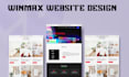 build modern and responsive cooding website design html,css,js