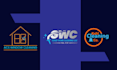 create water spray, sparkling clean windows logo
