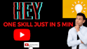 design professional logo and thumbnail in 1 day