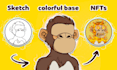 design custom nft art and generate 10k nft collection