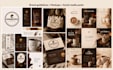 design a modern vintage circular stamp logo and badge