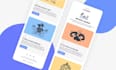 design kit or convertkit and cleverreach email template newsletter